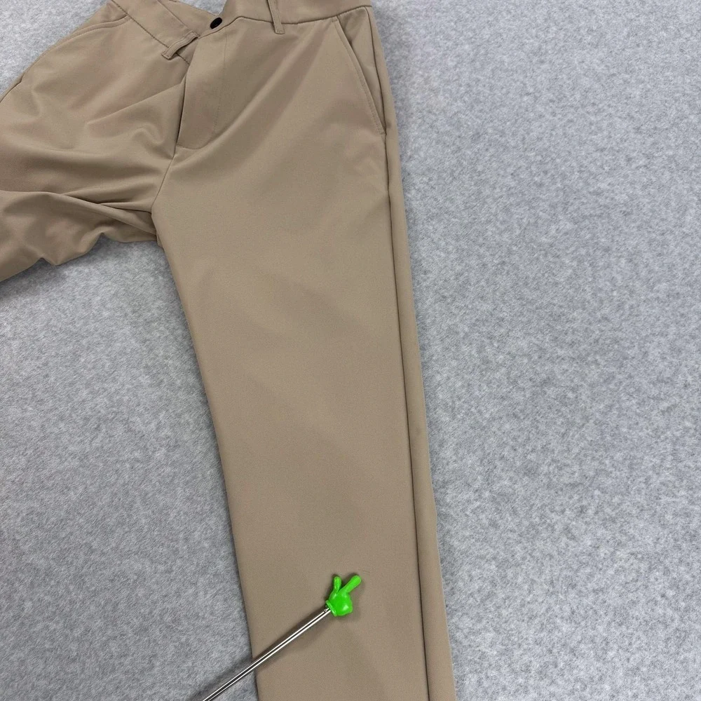 Under 510 Pants Mens 31 Beige Super Stretch Performance Chino Slim Casual 32x25